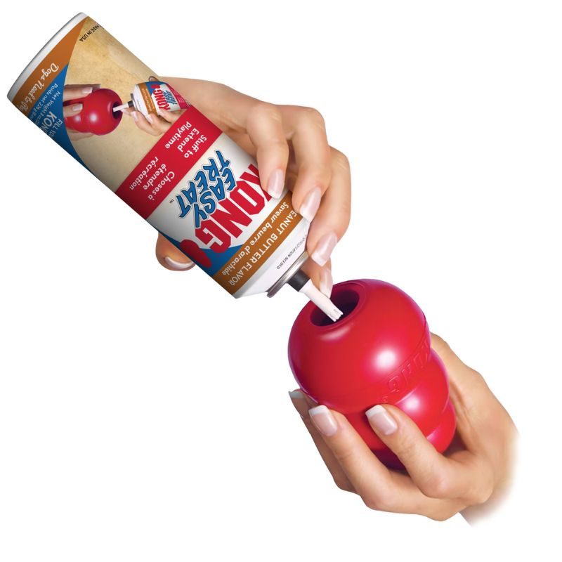 KONG® Stuff' N Easy Treat Easy Nozzle Control Dog Treat, Peanut Butter, 8 Ounces