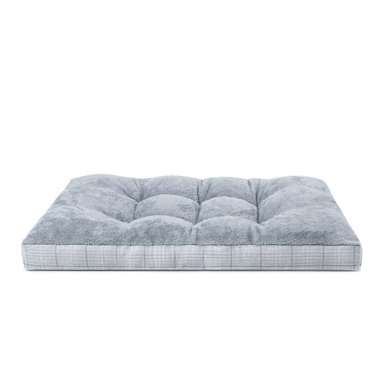 KSIIA 35in Washable Dog Bed for Large Dogs with Anti-Slip Bottom, Pet Pad for Crate for Large Sized Puppies